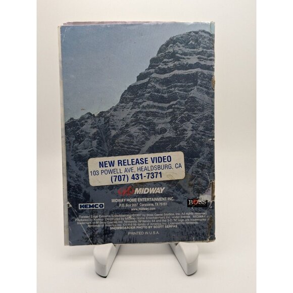 Twisted Edge (Nintendo 64 N64, 1998) Manual ONLY No Game - Picture 2 of 6